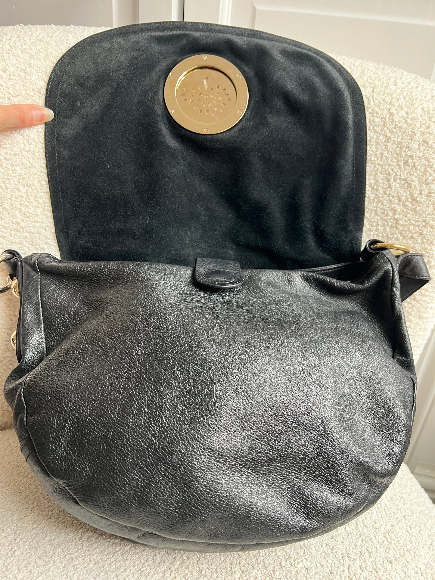 Mulberry Black Daria Satchel (RRP £795)