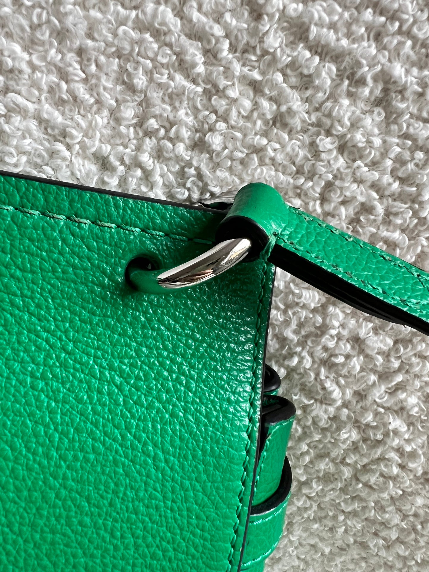 Mulberry Lawn Green Amberley Satchel (RRP £795)