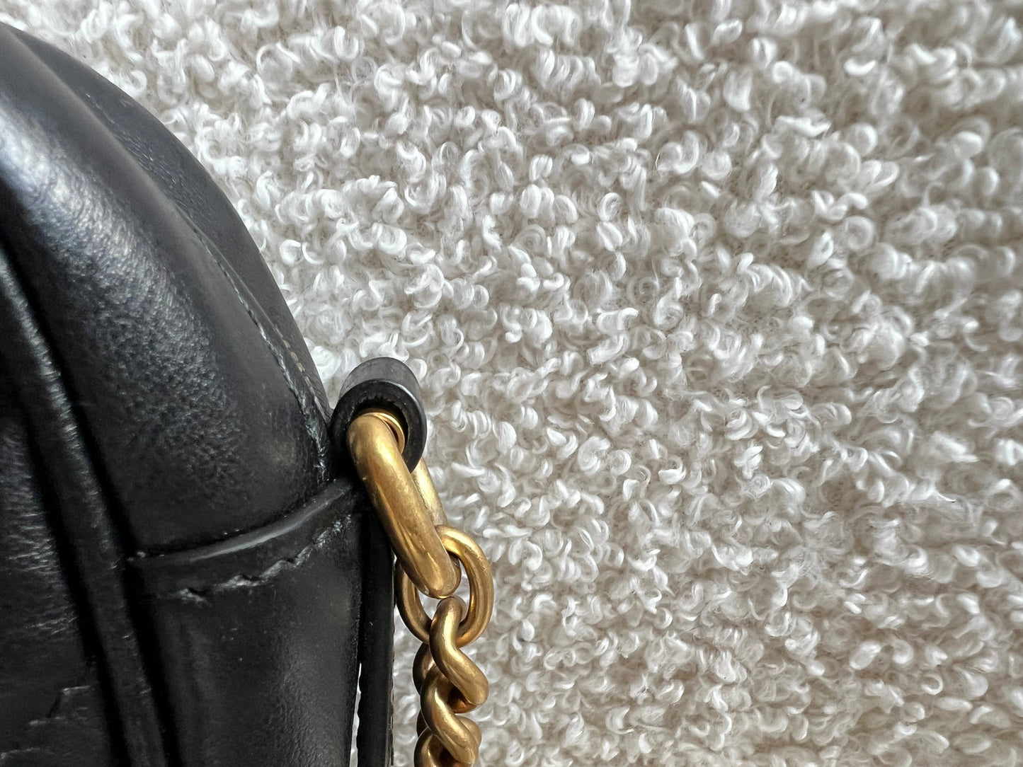 Gucci GG Black Marmont Mini Shoulder Bag (RRP £1,360)