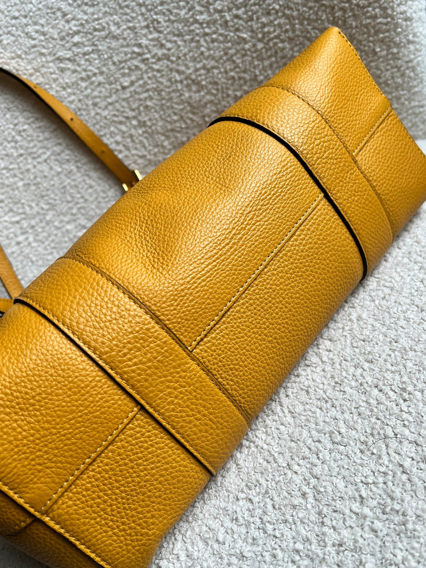 Mulberry Small Deep Amber Bayswater Tote (RRP £795)