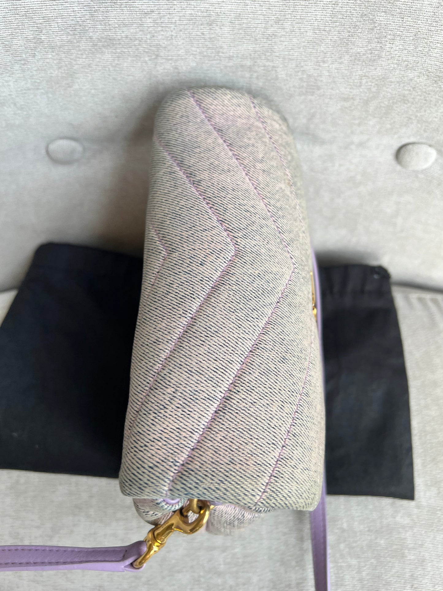 Yves Saint Laurent (YSL) Denim Toy Lou Lou