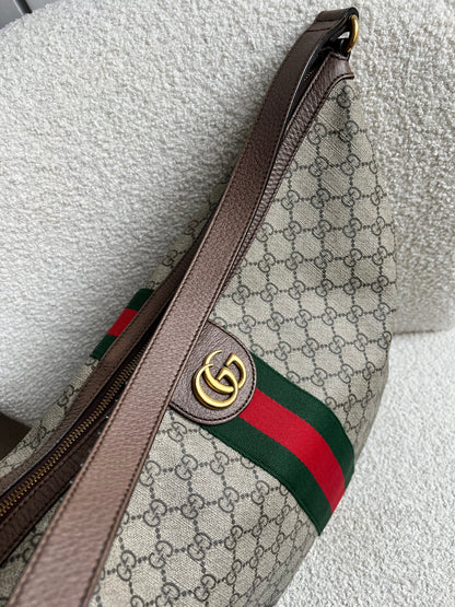 Gucci GG Supreme Ophidia Large Shoulder Bag (RRP £1190)