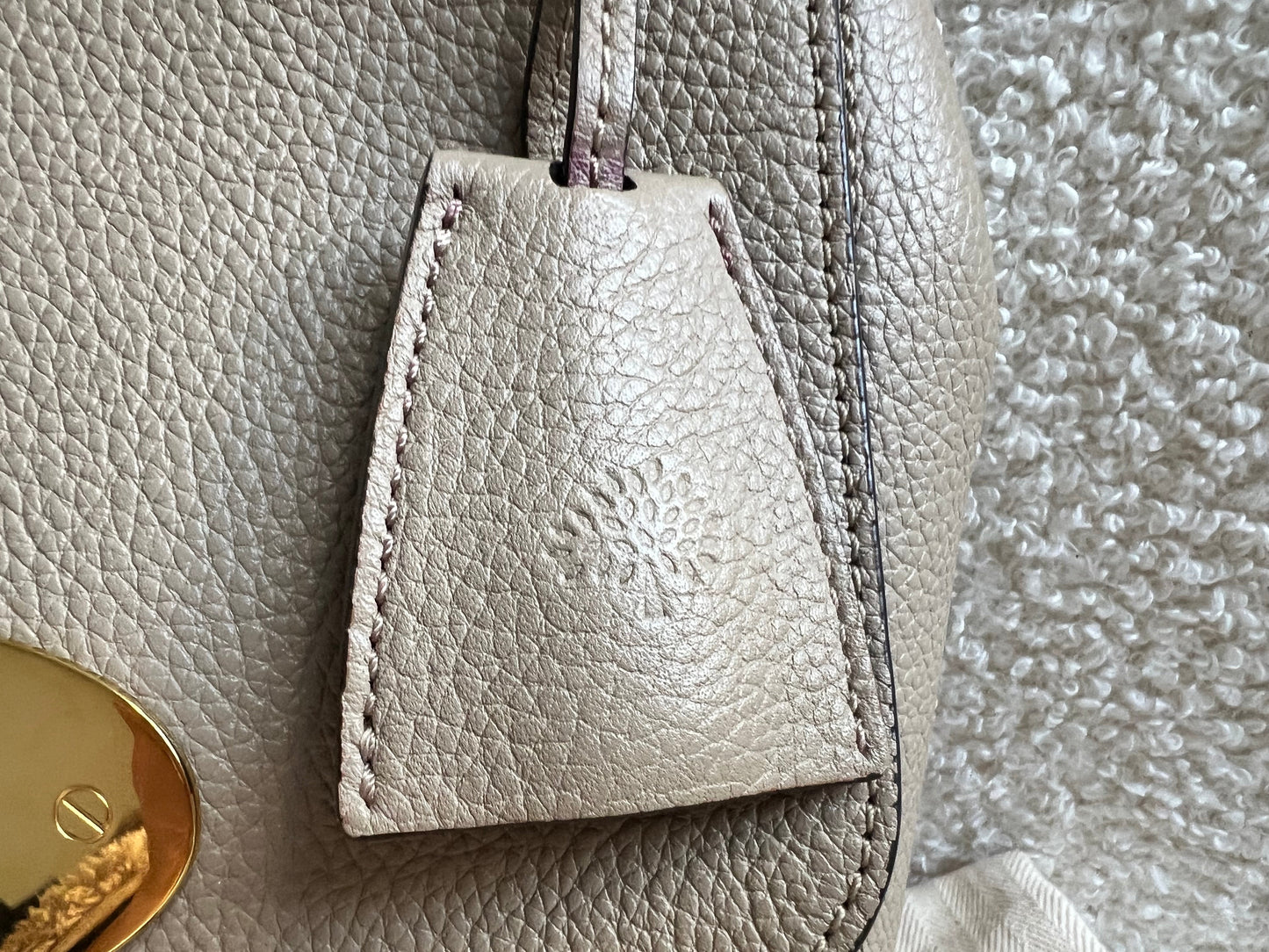Mulberry Dune Regular Lily with Gold Hardware (RRP £995)