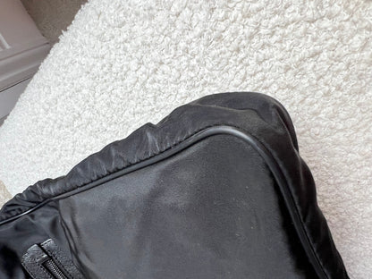 Prada Tessuto Nylon Black Messenger Bag