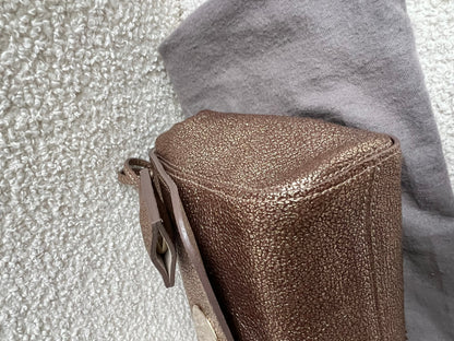 Mulberry Metallic Mushroom Regular Lily with Gold Hardware (RRP £995)