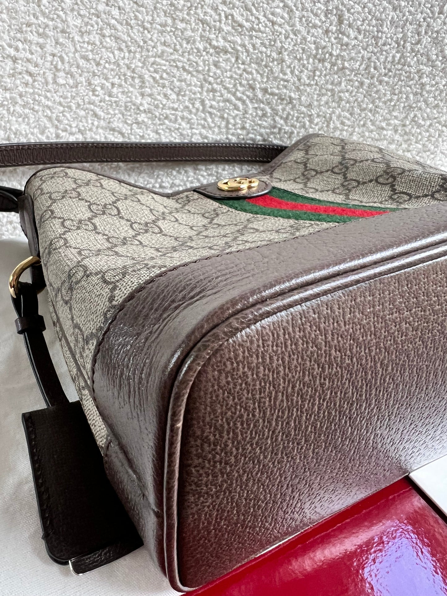 Gucci GG Supreme Ophidia Small Shoulder Bag (RRP £1280)