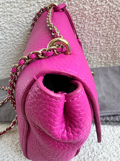 Mulberry Regular Lily in Mulberry Pink Heavy Grain (RRP £995)
