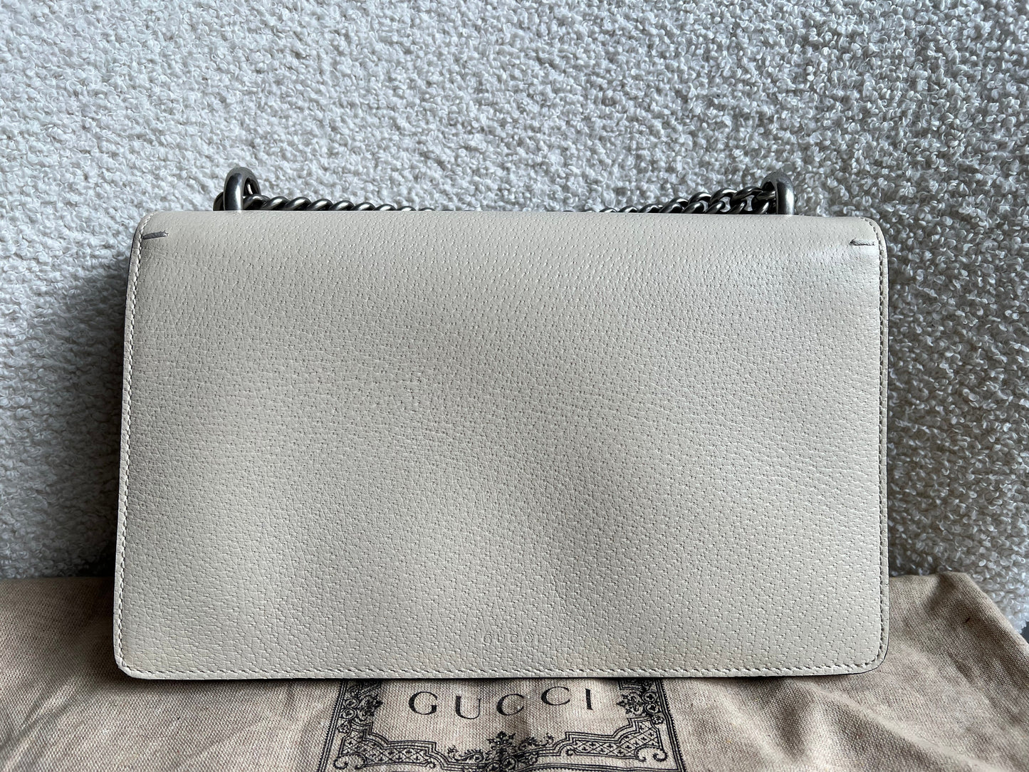Gucci Dionysus GG White Small Shoulder Bag (RRP £2,670)