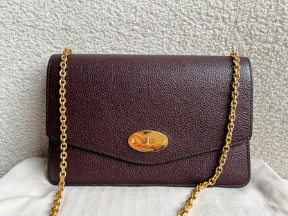 Mulberry Oxblood Medium Darley Shoulder Bag (RRP £695)
