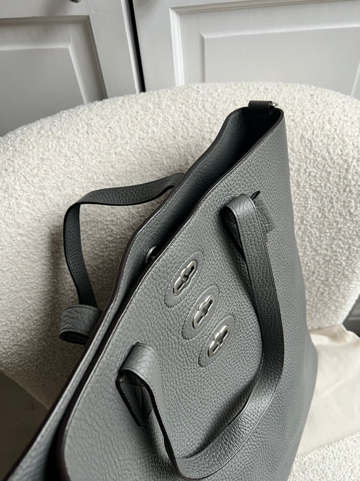 Mulberry Brynmore Tote in Charcoal Grey heavy grain