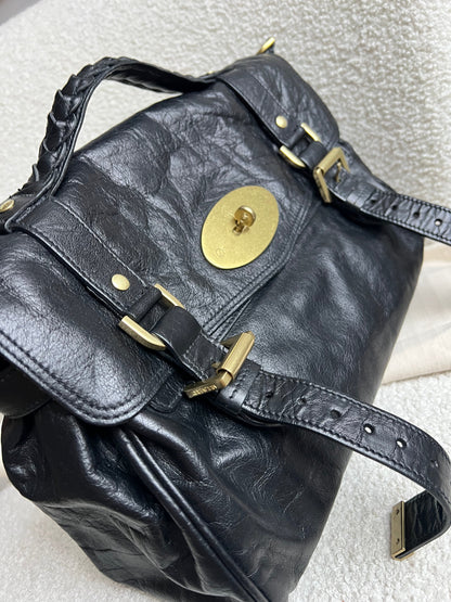 Mulberry Black Regular Alexa (RRP £1100)