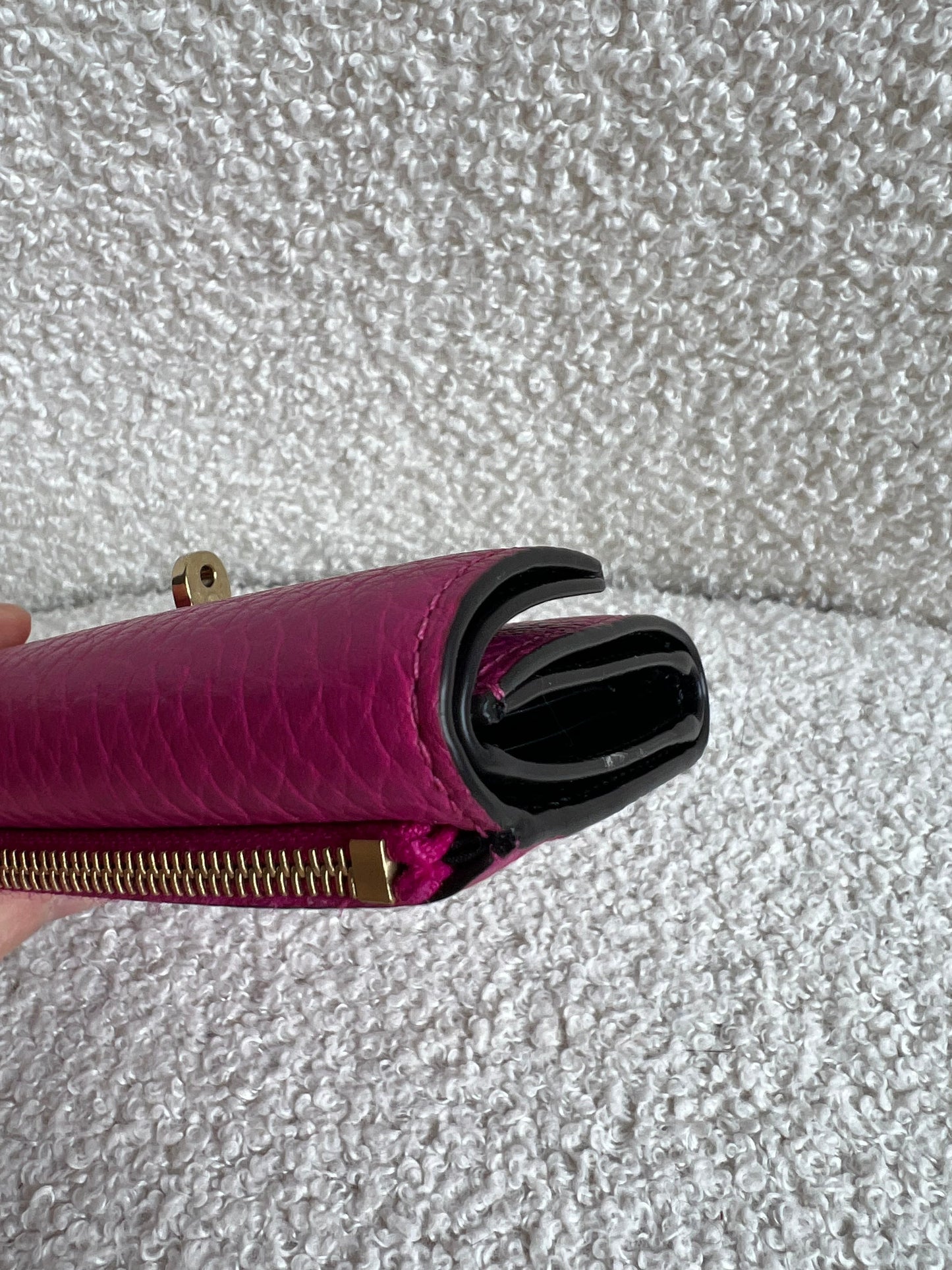 Mulberry Pink Darley Folded Multi Card Wallet (RRP £265)