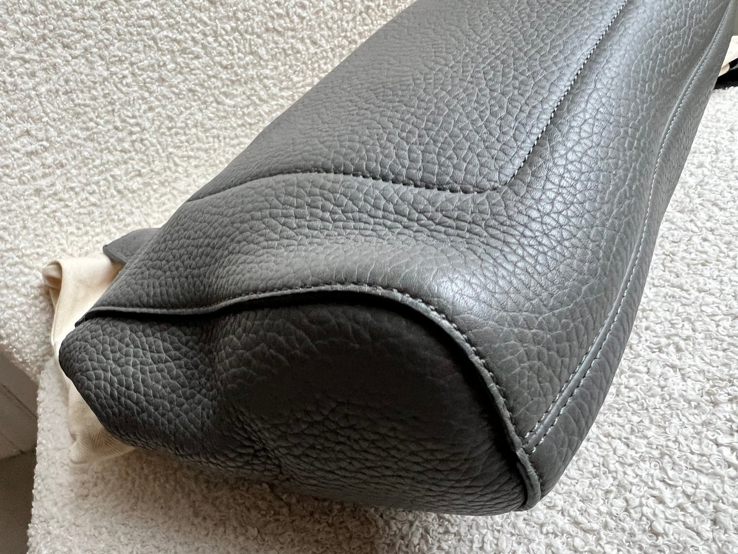 Mulberry Charcoal Grey Medium Top Handle Lily (RRP £1075)