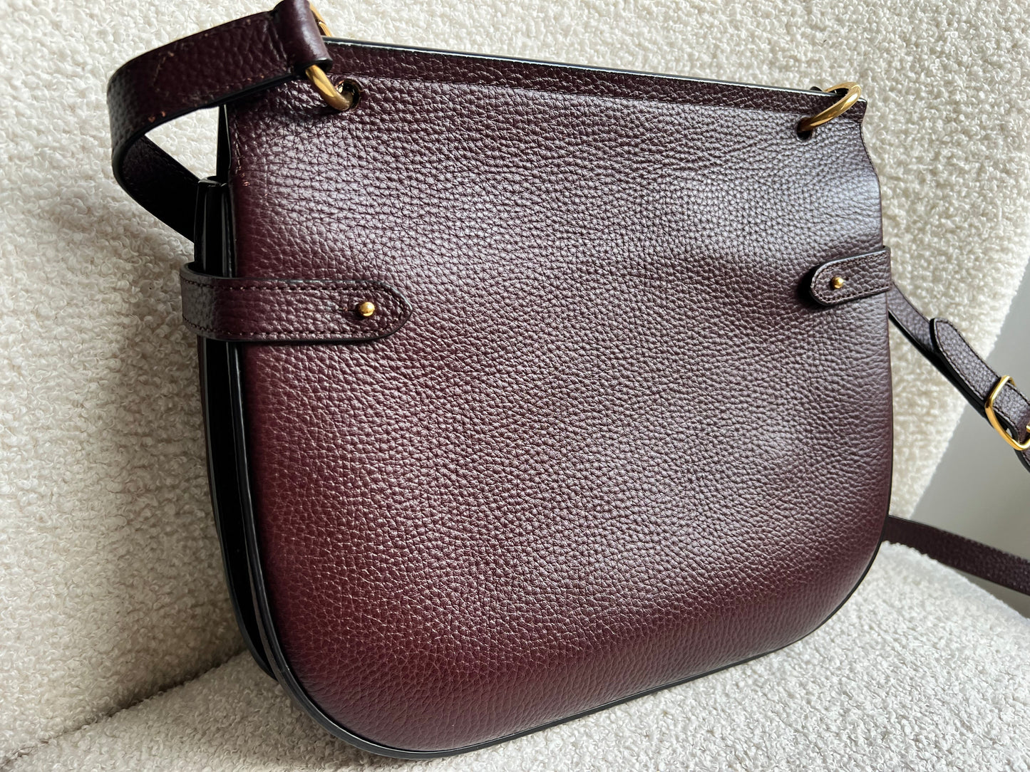 Mulberry Oxblood Amberley Satchel (RRP £1,195)
