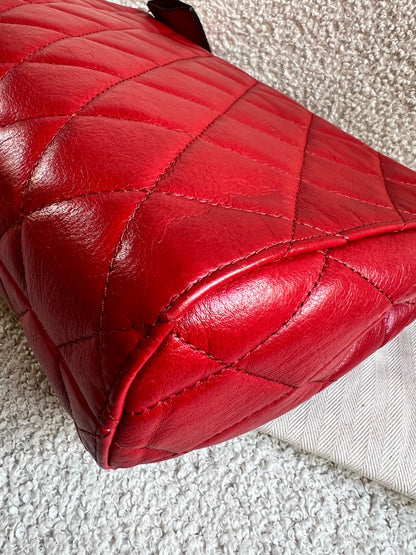 Mulberry Scarlet Red Quilted Medium Lily with Gold Hardware (RRP £1095)