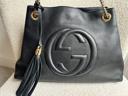 Gucci Black Soho Chain Tote (RRP £1350)