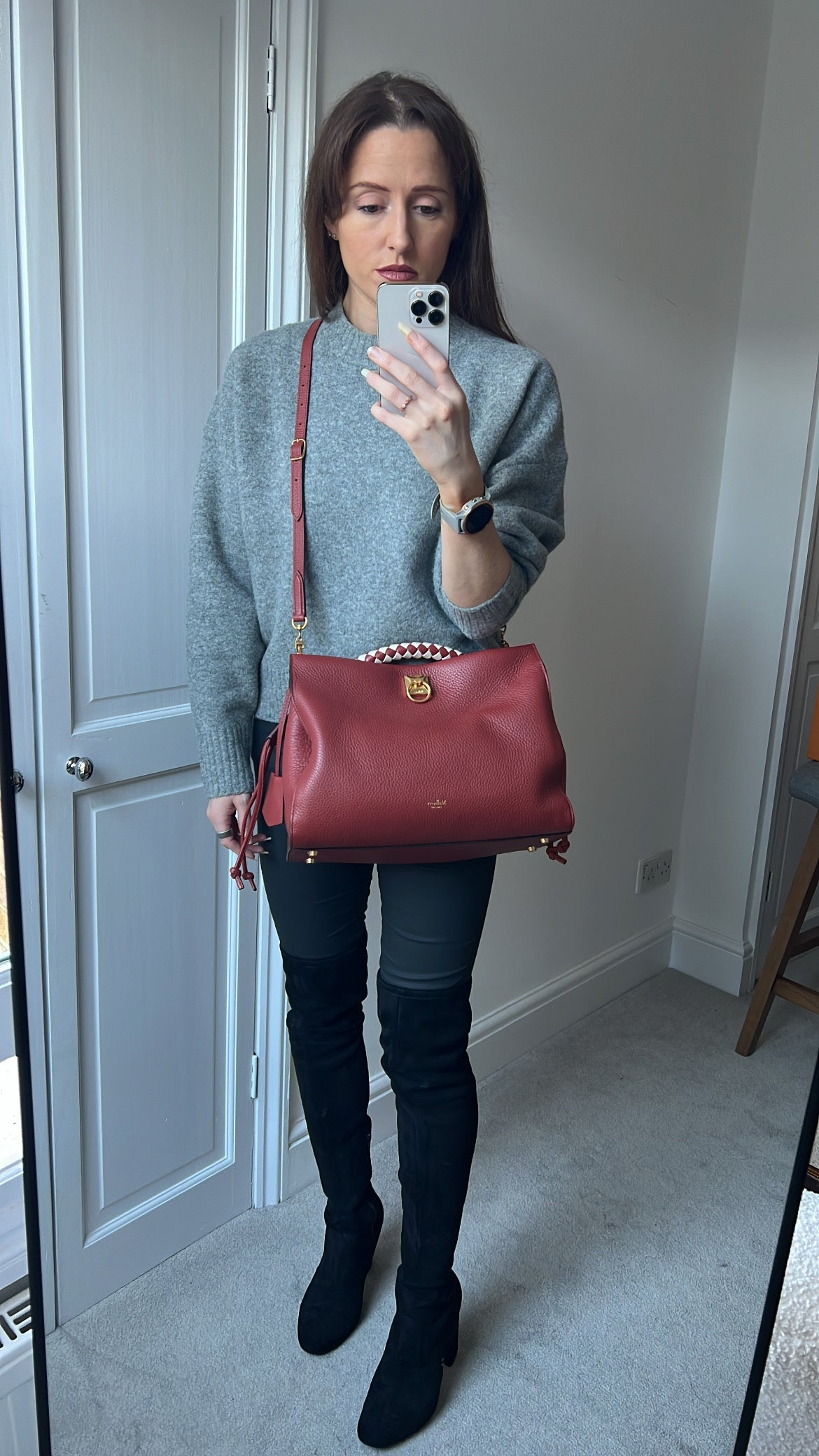 Mulberry Rust Iris (RRP £1,495)