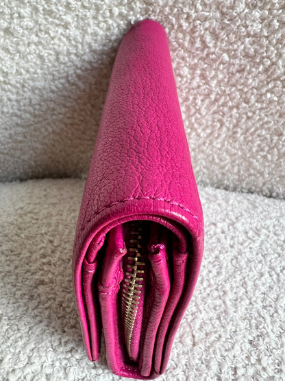 Mulberry Pink French Purse (RRP £275)
