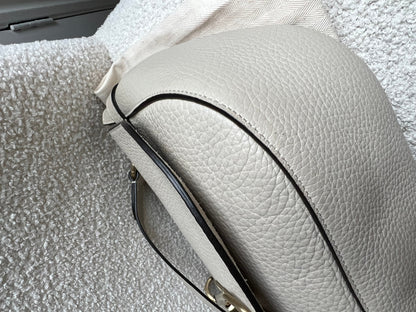 Mulberry Chalk Soft Amberley Satchel (RRP £1,195)