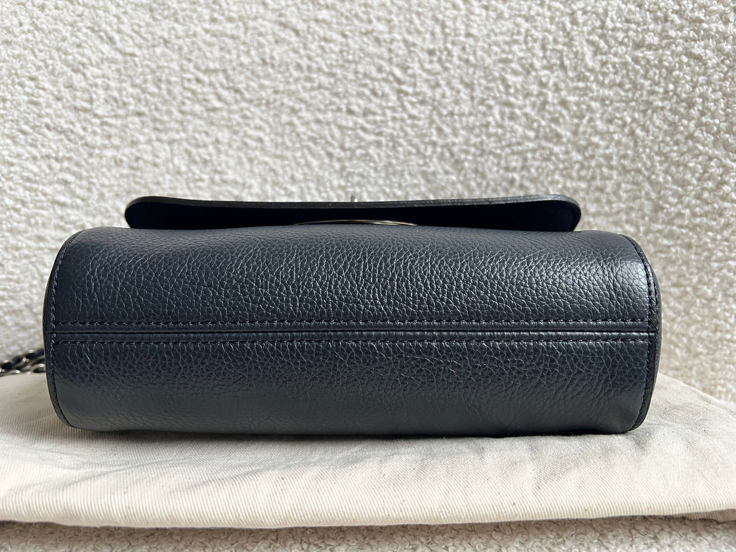Mulberry Midnight Regular Lily with Silver Hardware (RRP £1095)