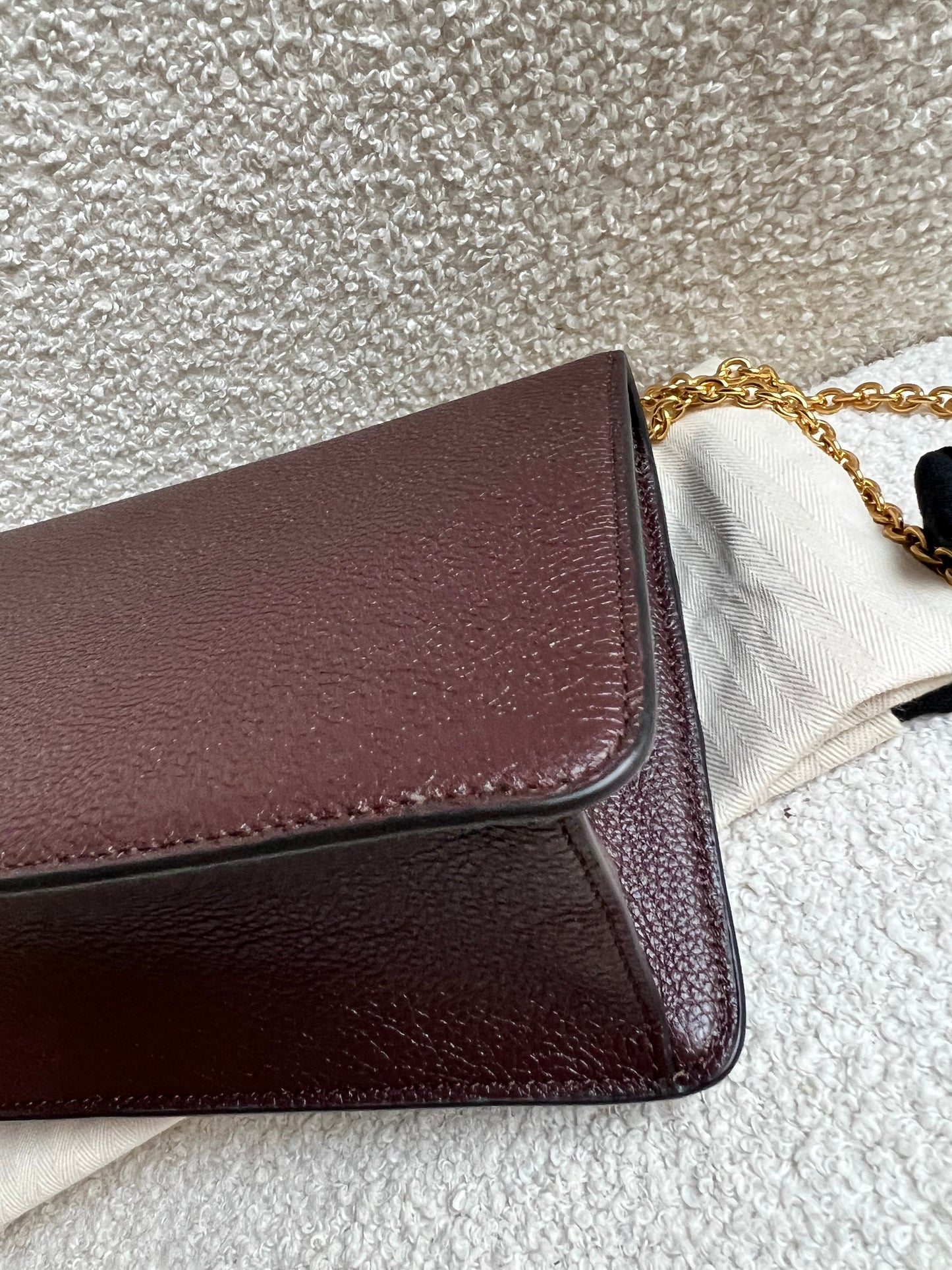 Mulberry Oxblood Medium Darley Shoulder Bag (RRP £695)