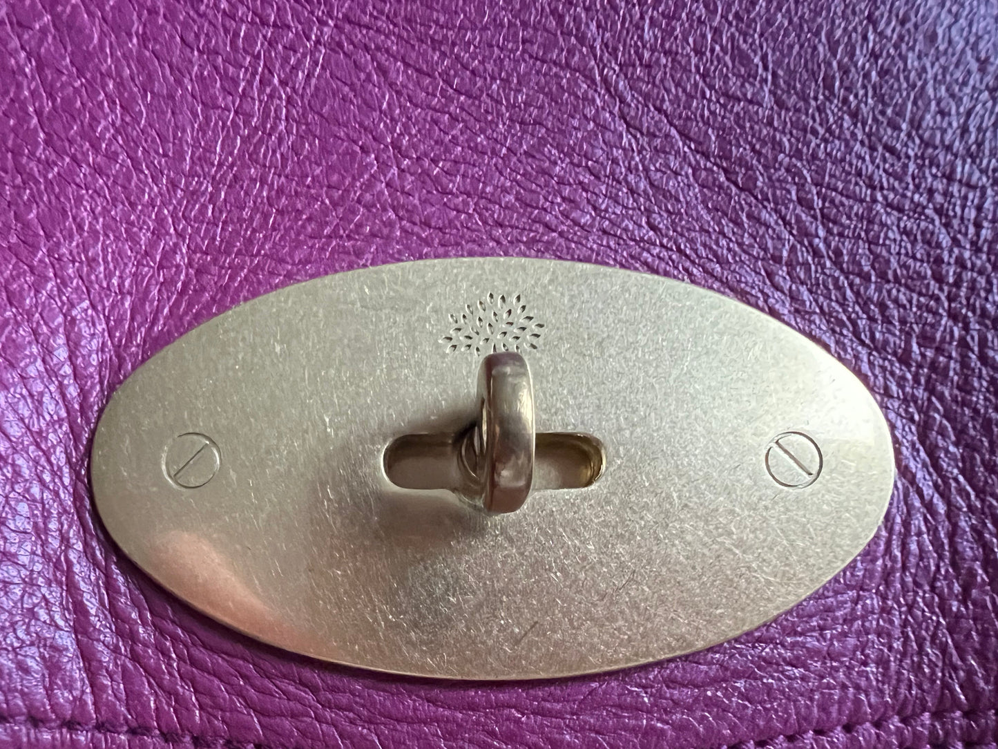 Mulberry Oversized Plum Alexa (RRP £1100)