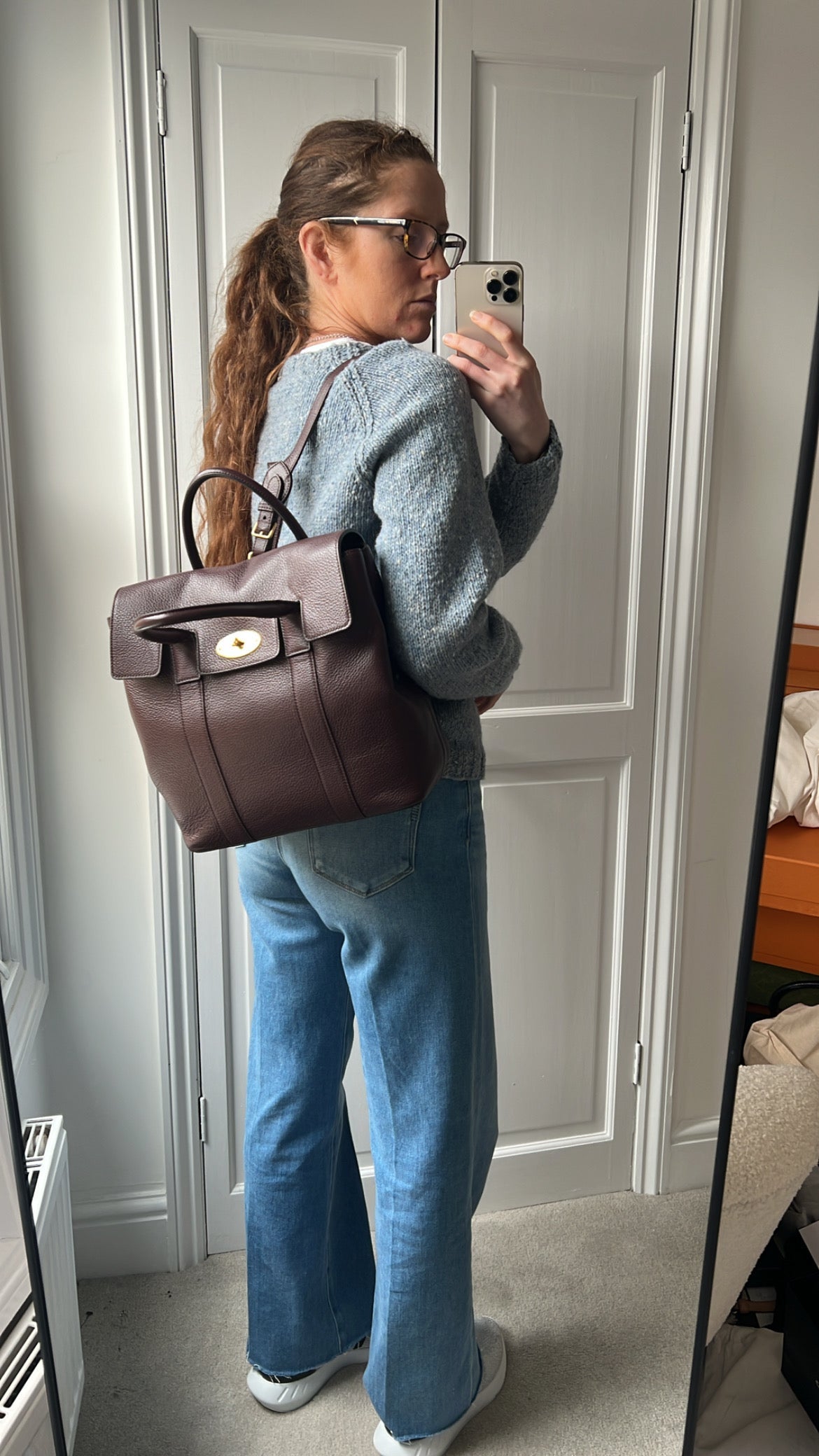 Mulberry Black Bayswater Backpack (RRP £995)