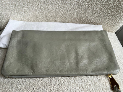 Mulberry Drizzle Grey Daria Clutch (RRP £550)
