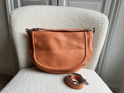 Mulberry Apricot Large Effie Satchel