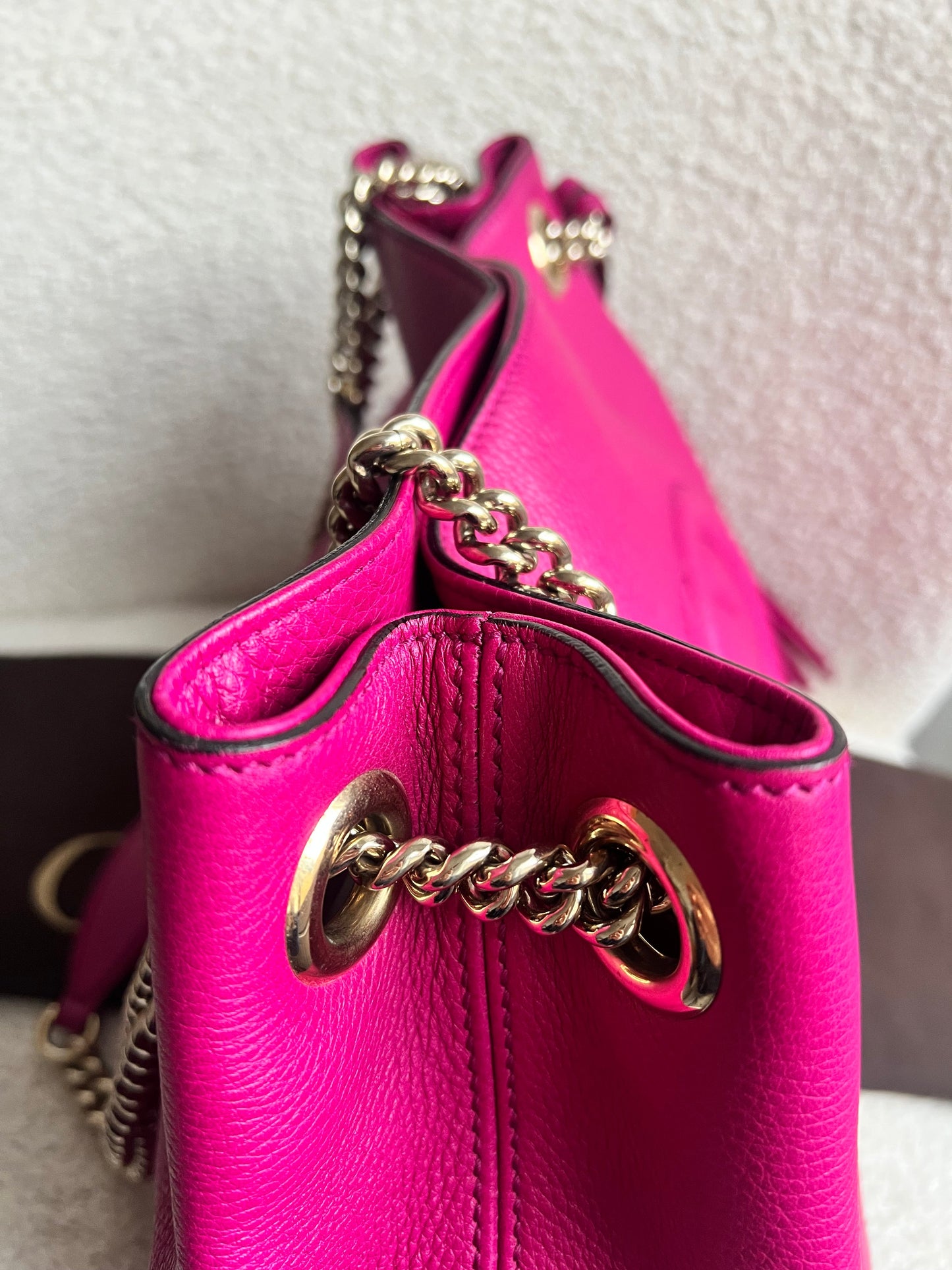Gucci Pink Soho Chain Tote (RRP £1350)