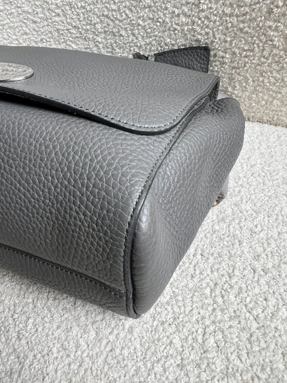 Mulberry Charcoal Grey Medium Top Handle Lily (RRP £1075)