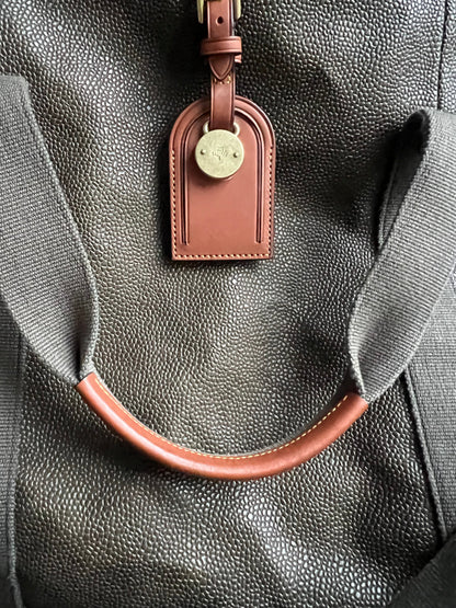 Mulberry Large Clipper Bag in Mole Cognac Scotchgrain (RRP £995)