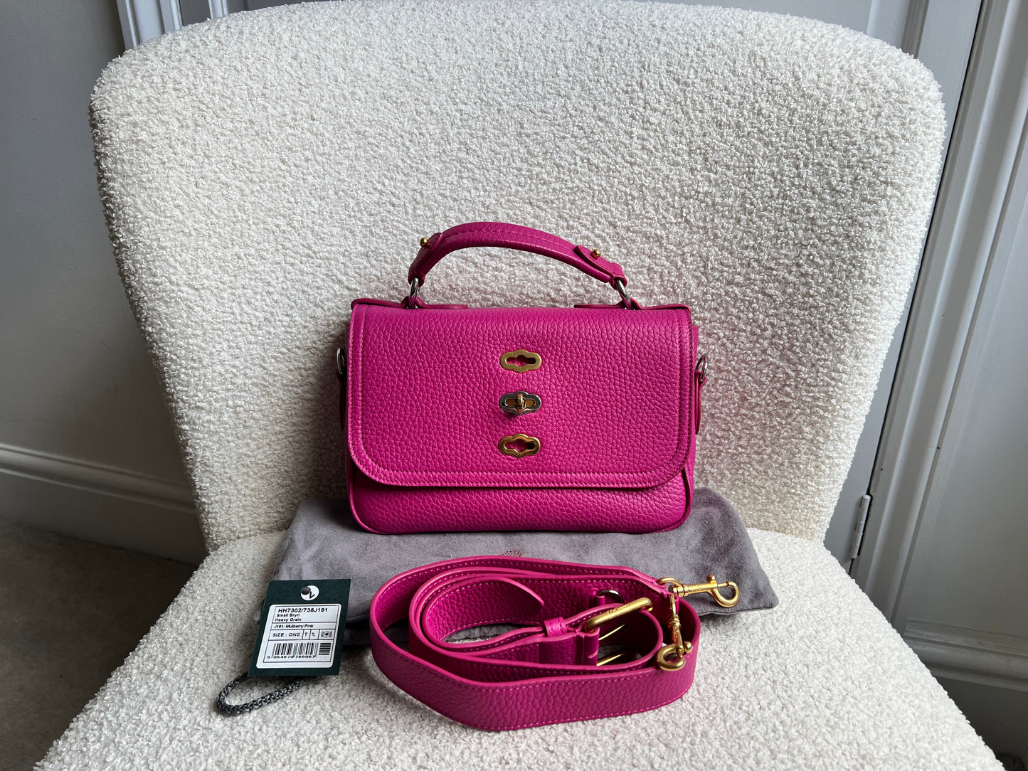 Mulberry Pink Small Bryn (RRP £995)