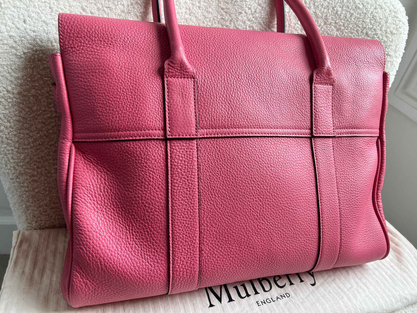 Mulberry Geranium Pink Bayswater (RRP £1095)