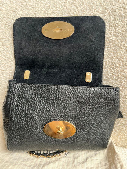 Mulberry Black Regular Top Handle Lily (RRP £1095)