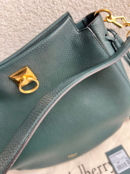 Mulberry Green Iris Hobo (RRP £1,350)