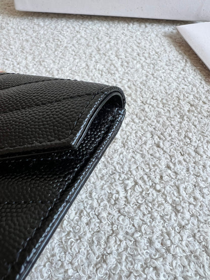 Yves Saint Laurent (YSL) Cassandre Matelasse Fragments Flap Card Case (RRP £355)