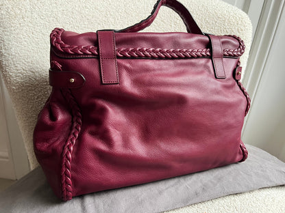 Mulberry Oversized Berry Woven Trim Alexa (RRP £1100)