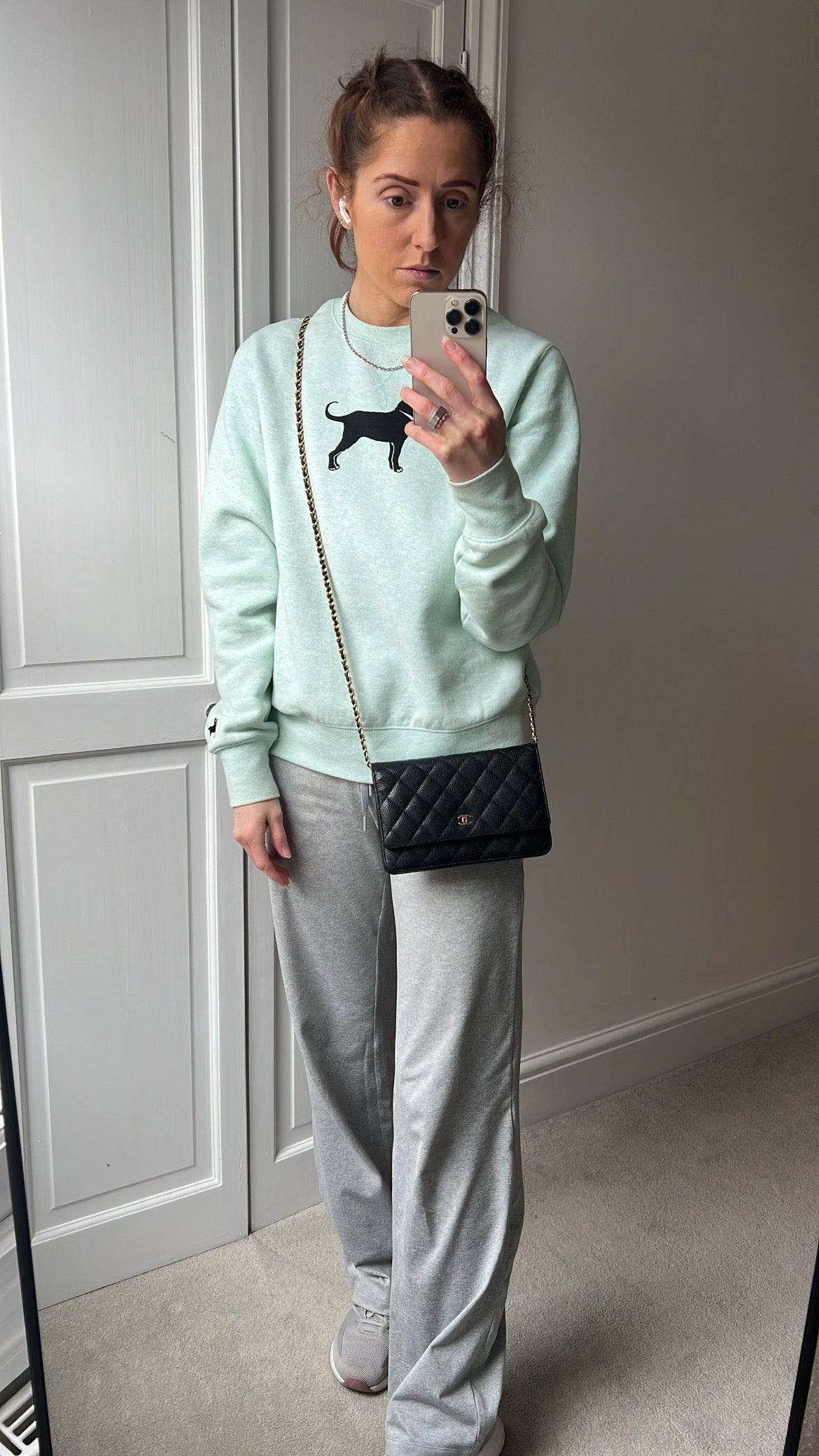 Chanel Black Caviar Wallet on Chain (RRP £2,930)