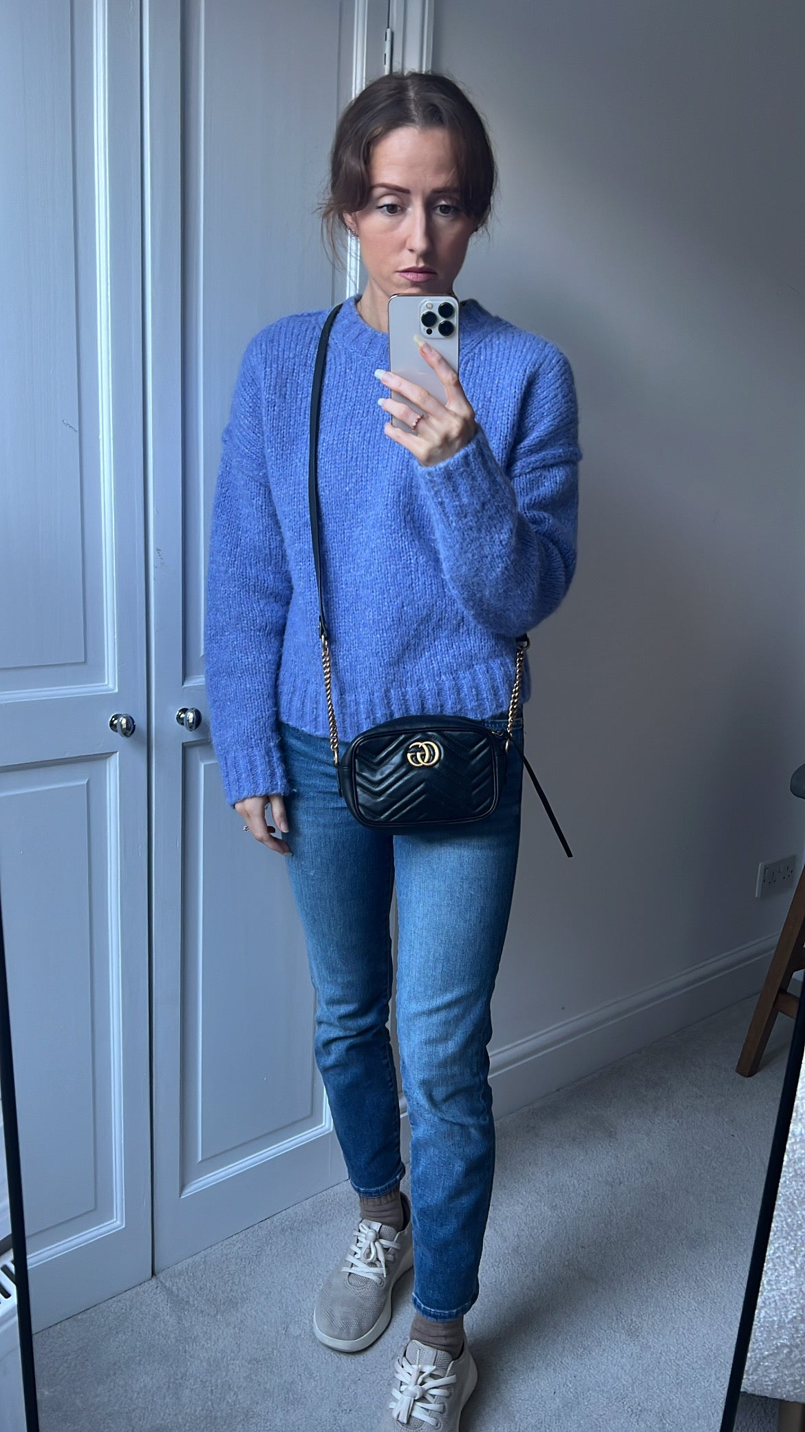 Gucci GG Black Marmont Mini Shoulder Bag (RRP £1,360)