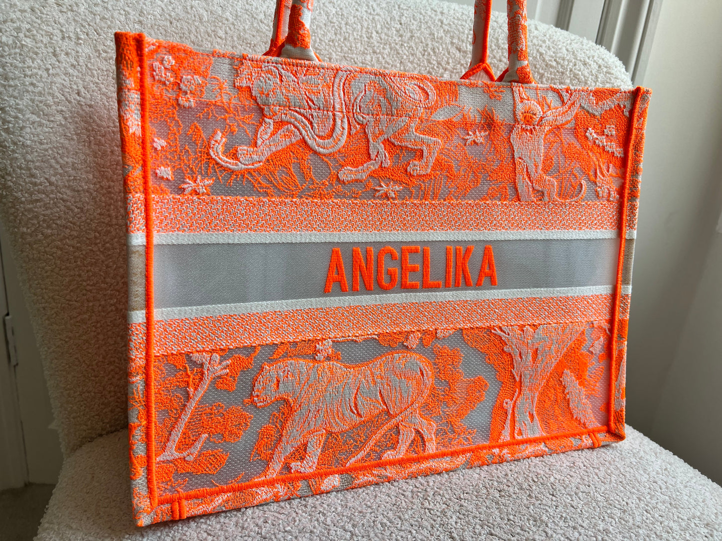 Christian Dior Toule de Jouey Medium Book Tote