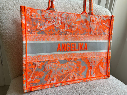Christian Dior Toule de Jouey Medium Book Tote