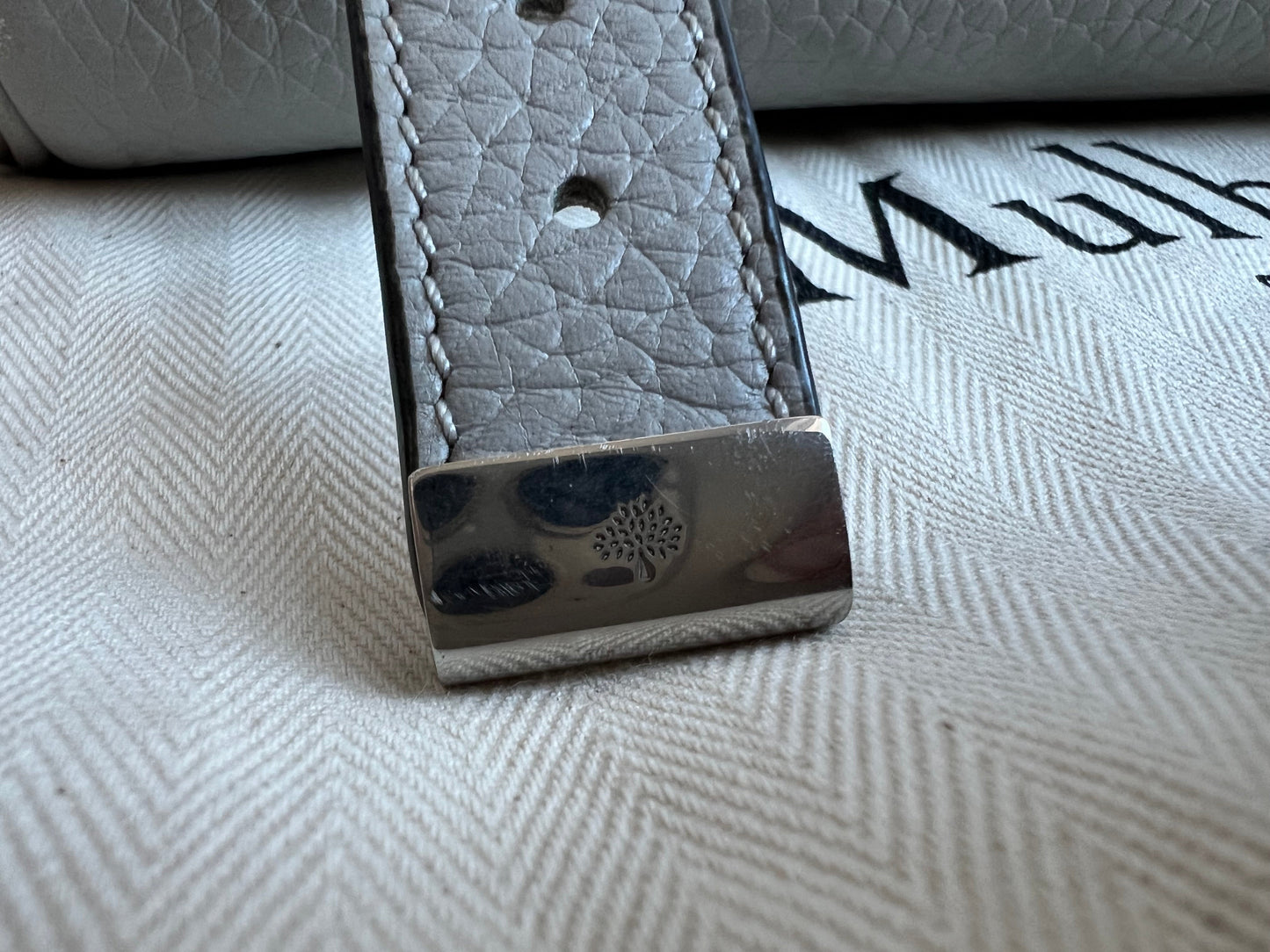 Mulberry Pale Grey Mini Alexa (RRP £1095)