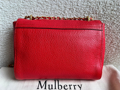 Mulberry Fiery Red Regular Lily with Gold Hardware (RRP £995)