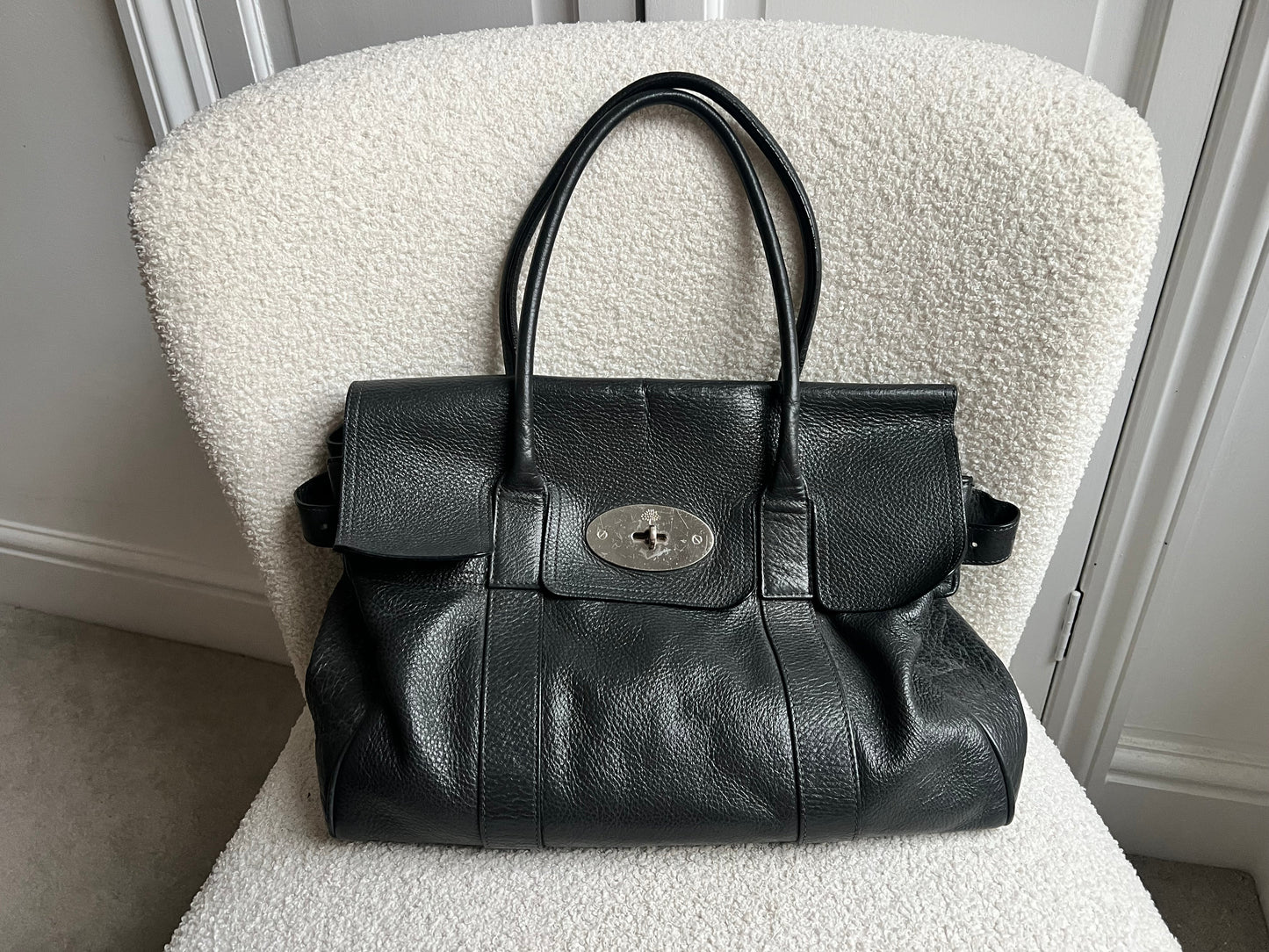 Mulberry Graphite Grey Bayswater