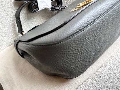 Mulberry Grey Soft Amberley Satchel (RRP £1,195)