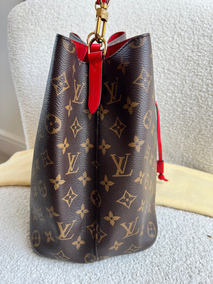 Louis Vuitton Neo Noe Monogram Coquelicot (RRP £1,790)