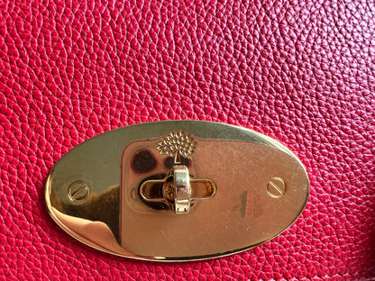 Mulberry Fiery Red Regular Lily with Gold Hardware (RRP £995)