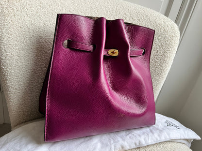 Mulberry Violet Tynedale Bucket Bag (RRP £995)