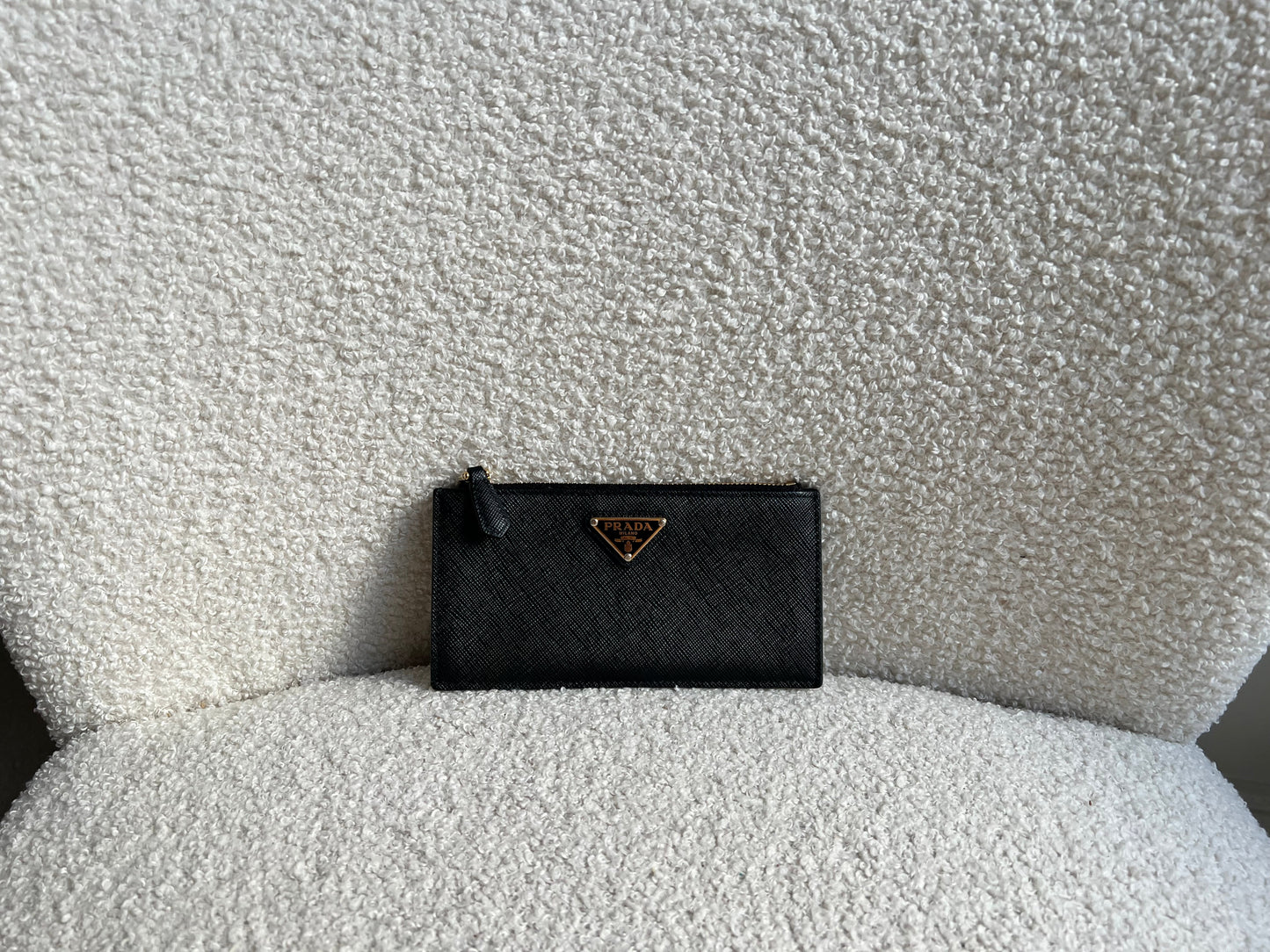 Prada Black Card Holder